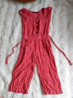 George Pink Floral Girls One-Piece Bodysuit